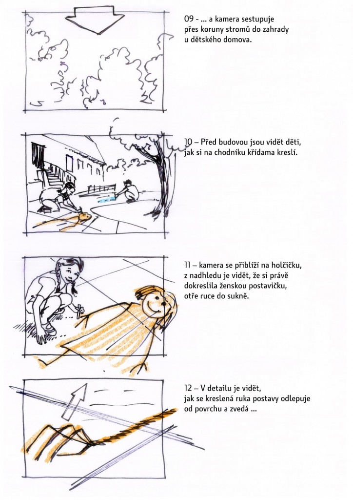 jak vypadá storyboard
